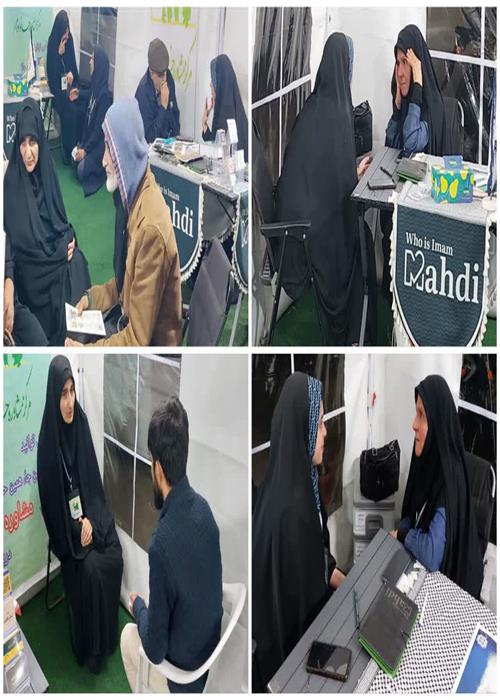 مشاغل مهدوی، ارائه خدمات تبیینی و کارگاه های آموزشی و مشاوره ای و فعالیت پایگاه سلامت کمپین منتظران منجی جهاددانشگاهی استان سمنان(24 فروردین 1405)