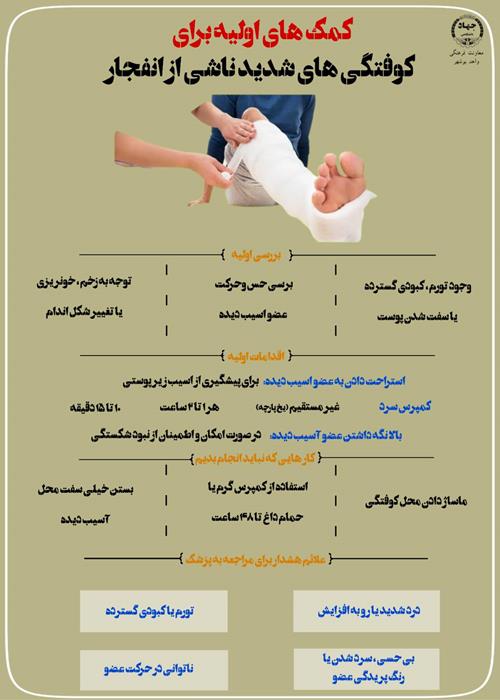 تولیدمحتوای آموزشی وهشدارهای عمومی درشرایط جنگی