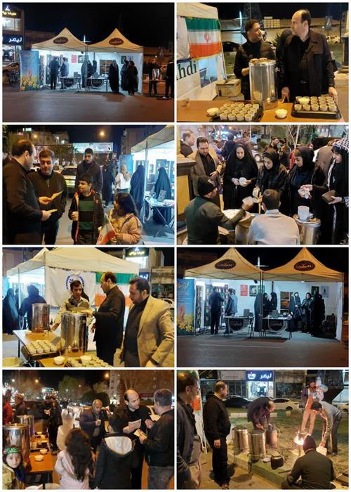 برپایی موکب فرهنگی -تبیینی و ایستگاه صلواتی جهاددانشگاهی استان سمنان بمناسبت شهادت رهبر معظم انقلاب اسلامی ایران (شب   چهارم )