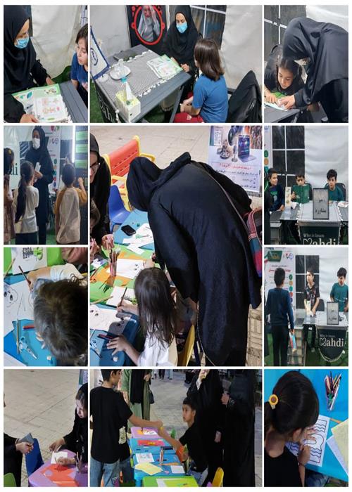 فعالیت  واحد کودک و نوجوان موکب و کمپین فرهنگی منتظران منجی جهاددانشگاهی استان سمنان _ دوشنبه  29 تیرماه1405