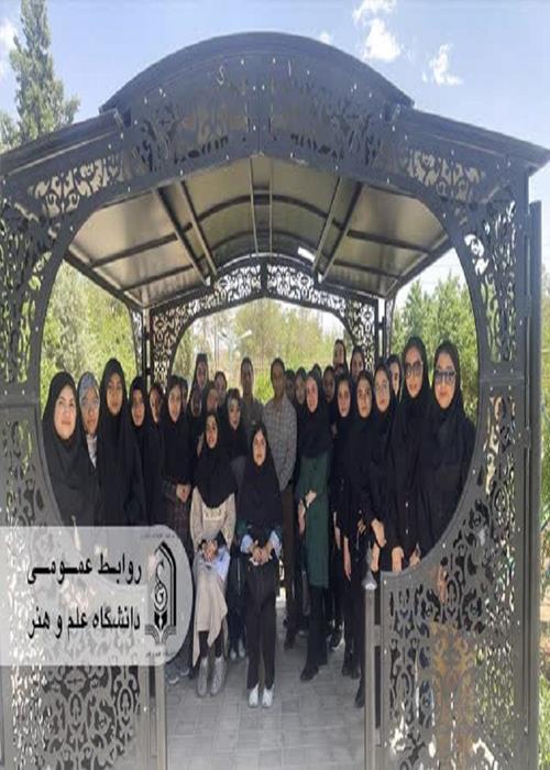 بازدید علمی دانشجویان روانشناسی دانشگاه علم و هنر از بیمارستان تخصصی روانپزشکی موسی بن جعفر