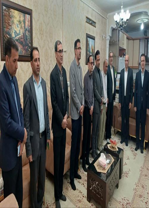 دیدار  با خانواده‌ شهیدان جنگ رمضان  «رضا جمشیدی، مریم بخشی و سلین بخشی» 