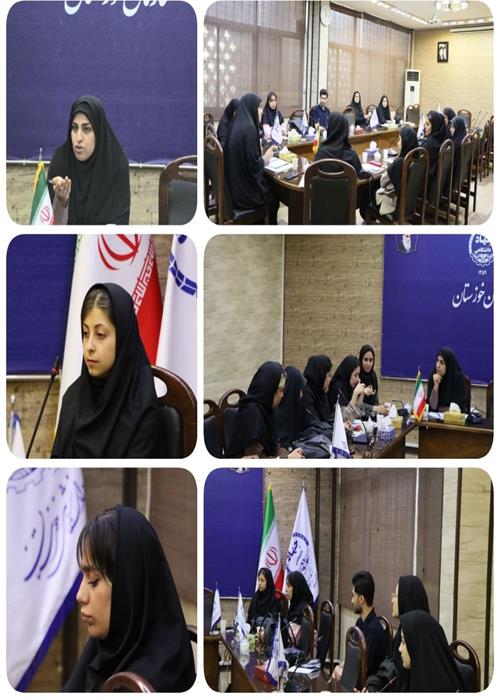 نشست مدیر سازمان دانشجویان خوزستان با دبیران کانون ها و اعضای فعال این سازمان