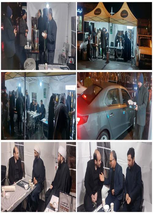 برپایی موکب فرهنگی -تبیینی و ایستگاه صلواتی جهاددانشگاهی استان سمنان بمناسبت شهادت رهبر معظم انقلاب اسلامی ایران (شب  پنجم)