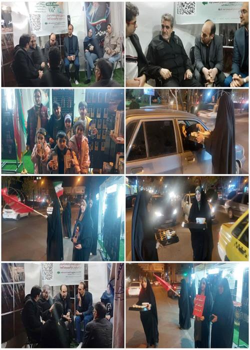 برپایی موکب و کمپین فرهنگی، تبیینی و مذهبی جهاددانشگاهی استان سمنان (یکم فروردین1405)