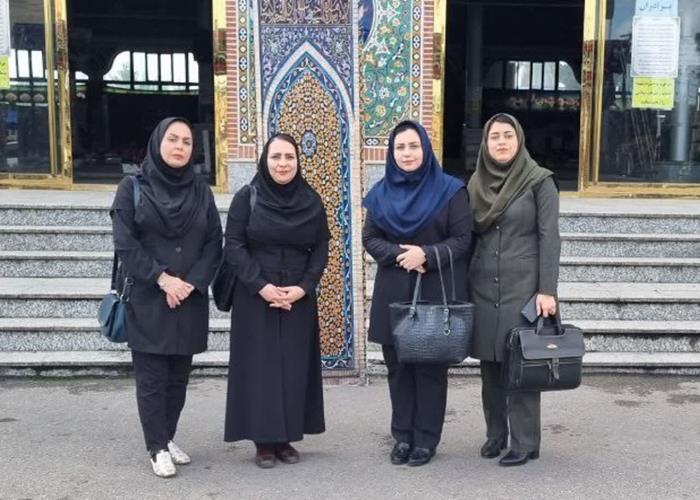 ادای احترام اعضای سازمان دانشجویان جهاددانشگاهی استان‌گیلان  به شهدای دانشجو